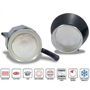 Kawiarka Zephyr Kawiarka 450 ml zaparzacz do kawy 9 filiżanek, indukcja, funkcja odkamieniania (Z-1173-DI9) 4