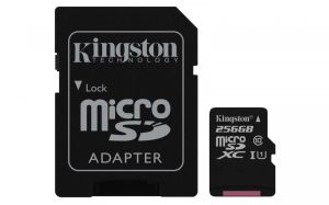 Karta Kingston Canvas Select MicroSDXC 256 GB Class 10 UHS-I  (SDCS/256GB) 1