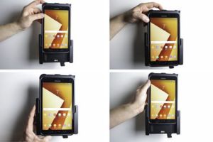 Uchwyt Brodit Uchwyt dedykowany z kablem USB do Samsung Galaxy Tab Active 2 w oryginalnym futerale (SM-T390/SM-T395) (721002) 3