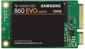 Dysk SSD Samsung 860 EVO 250GB mSATA Micro SATA (MZ-M6E250BW) 1