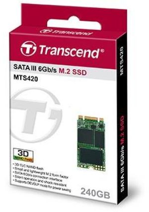 Dysk SSD Transcend 420S 240GB M.2 2242 SATA III (TS240GMTS420S) 2