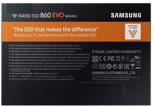Dysk SSD Samsung 860 EVO 500GB M.2 2280 SATA III (MZ-N6E500BW) 3