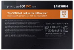 Dysk SSD Samsung 860 EVO 500 GB mSATA Micro SATA (MZ-M6E500BW) 6