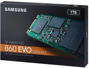 Dysk SSD Samsung 860 EVO 1TB M.2 2280 SATA III (MZ-N6E1T0BW) 4