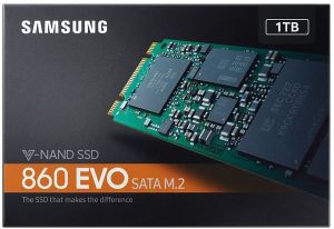 Dysk SSD Samsung 860 EVO 1TB M.2 2280 SATA III (MZ-N6E1T0BW) 5