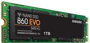 Dysk SSD Samsung 860 EVO 1TB M.2 2280 SATA III (MZ-N6E1T0BW) 8