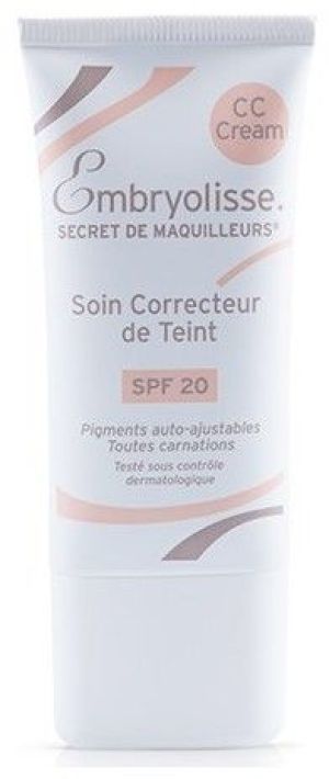 EMBRYOLISSE Secret De Maquilleurs Complexion Correcting Care CC Cream SPF 20 krem wyrównujący koloryt skóry 30ml 1