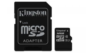 Karta Kingston Canvas Select MicroSDHC 32 GB Class 10 UHS-I/U1  (SDCS/32GB) 1