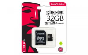 Karta Kingston Canvas Select MicroSDHC 32 GB Class 10 UHS-I/U1  (SDCS/32GB) 2