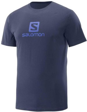 Salomon Koszulka męska Coton Logo SS Tee Navy r. XL (400629) 1