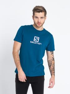 Salomon Koszulka męska Coton Logo SS Tee morska r. XXL 1