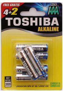 Toshiba Bateria AAA / R03 6 szt. 1