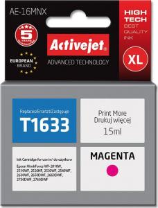Tusz Activejet Tusz AE-16MNX (do drukarki Epson, zamiennik T1633 supreme 15ml magenta) - AE-16MNX 1
