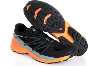 Salomon Buty męskie Wings Pro 3 Black/Scarlet Ibis/Lead r. 44 2/3 (401471) 2