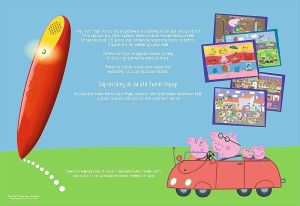 Trefl Gra planszowa Magic Pen Świnka Peppa 3