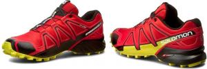 Salomon Buty męskie Speedcross 4 czerwono-żółte r. 43 1/3 (381154) 2