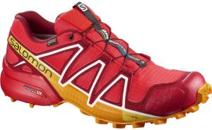 Salomon Buty męskie Speedcross 4 GTX Fiery Red/Red Dahlia/Bright Marigold r. 42 2/3 (400932) 1