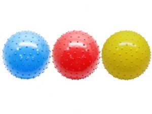 Mega Creative Piłka kolorowa z wypustkami 23cm (G09057) 1