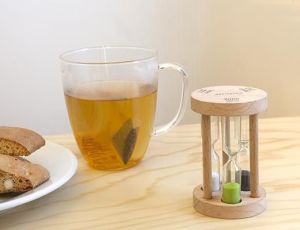 Kikkerland Potrójna klepsydra do parzenia herbaty (CU238) 3