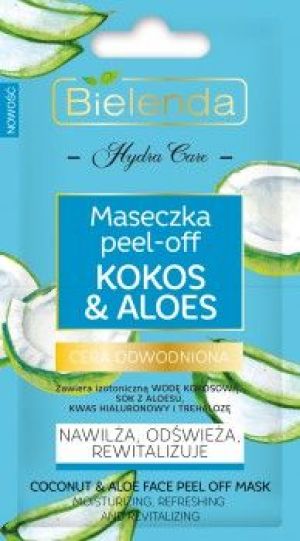 Bielenda Hydra Care Maseczka peel-off Kokos&Aloes 5g 1