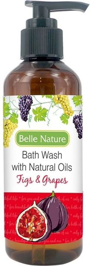 Belle Nature Żel pod prysznic o zapachu figi z winogronami 200 ml 1