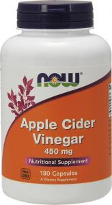 NOW Apple Cider Vinegar 450mg 180 kapsułek 1