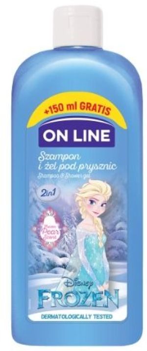 On Line Disney Frozen Szampon i żel pod prysznic 2w1 400ml 1
