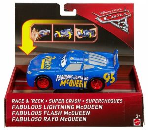 Mattel Cars 3 Super Crash Niesamowity Zygzak McQueen (DYW10/DYW42) 1