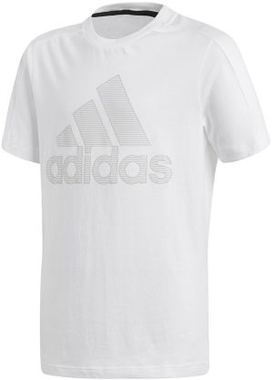 Adidas Koszulka juniorska YB Stadium Tee biała r. 128 cm (CF6389) 1