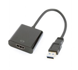 Adapter USB Gembird USB - HDMI Czarny  (A-USB3-HDMI-02) 1