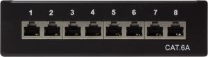 LogiLink Patchpanel kat. 6A STP, 8-portowy, czarny (NP0018B) 7