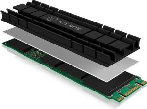 Icy Box IcyBox Radiator do dysku M.2 2280 SSD (IB-M2HS-701) 3