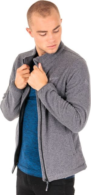 Hi-Tec Bluza męska POLAR HENIS EBONY MELANGE r. L 2