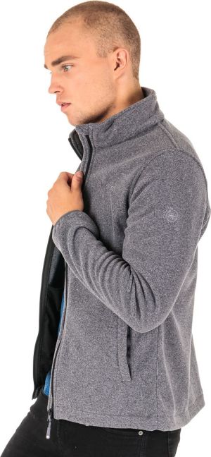 Hi-Tec Bluza męska POLAR HENIS EBONY MELANGE r. L 5