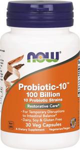 NOW Foods Probiotic-10 100 miliardów 30 kapsułek 1