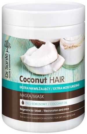 Elfa Pharm Coconut maska z olejem kokosowym dla suchych i łamliwych włosów 1000ml 1