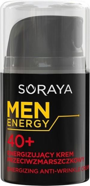 Soraya Men Energy 40+ Energizujący krem przeciwzmarszczkowy 50ml 2