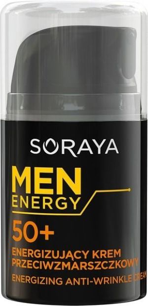 Soraya Men Energy 50+ Energizujący krem przeciwzmarszczkowy 50ml 2