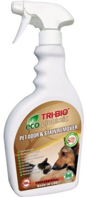 Tri-Bio Probiotyczny Spray Usuwający Nieprzyjemne Zapachy Zwierząt i Odplamiacz 2w1, 420 ml (TRB04185) 1