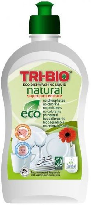 Tri-Bio Ekologiczny skoncentrowany płyn do mycia naczyń 0,42L (TRB04000) 1