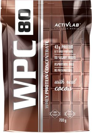 Activlab Odżywka białkowa WPC 80 Standard 700g /czekolada z orzechem 1