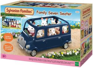 Figurka Epoch Sylvanian Families Rodzinny siedmioosobowy minivan (2003) 1