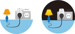 LogiLink Adapter gniazda zasilania z czujnikiem zmierzchu biały (PA0152) 4