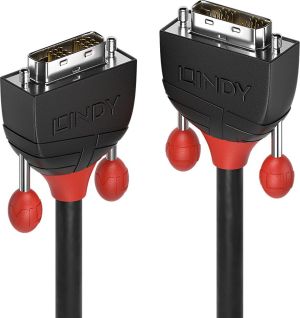 Kabel Lindy DVI-D - DVI-D 10m czarny (36259) 1