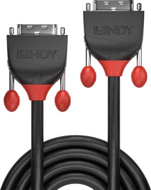 Kabel Lindy DVI-D - DVI-D 10m czarny (36259) 2