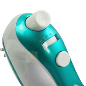 Mikser Zephyr Mikser kuchenny robot z misą obrotową 5 prędkości + funkcja turbo, 500W, 4 końcówki, niebieski (Z-1115-A) 4