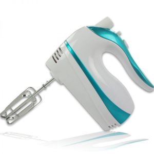 Mikser Zephyr Mikser kuchenny robot z misą obrotową 5 prędkości + funkcja turbo, 500W, 4 końcówki, niebieski (Z-1115-A) 7