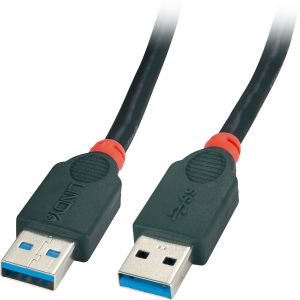 Kabel USB Lindy USB 3.0 A - A, 0.5m (41820) 1