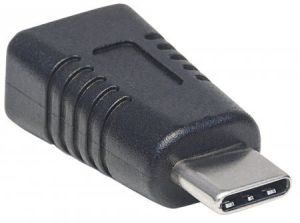 Adapter USB Manhattan USB-C - miniUSB Czarny  (354677) 3