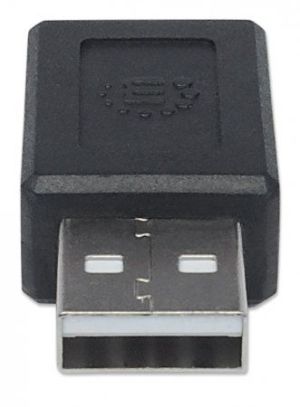 Adapter USB Manhattan USB-C - USB Czarny  (354653) 7